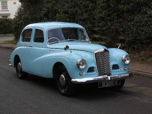 1953 Sunbeam Talbot 90 MKIIA - 27000 warranted miles from new SOLD
