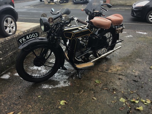 1928 Vintage motorcycle In vendita