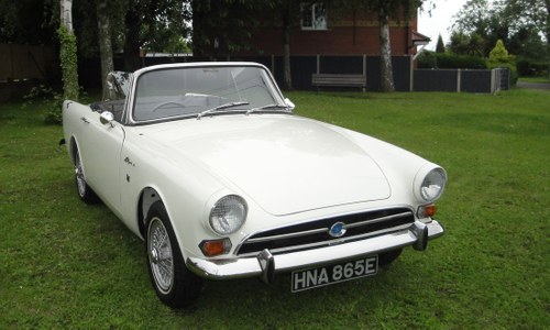1967 SUNBEAM ALPINE SERIES V WITH HARDTOP In vendita all'asta
