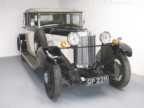 1931 Sunbeam 18.2hp Two Door Drop Head Coupe by Young of Bro For Sale by Auction