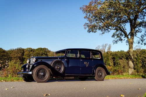 1935 Sunbeam “Twenty-Five” seven- seater enclosed limousine In vendita