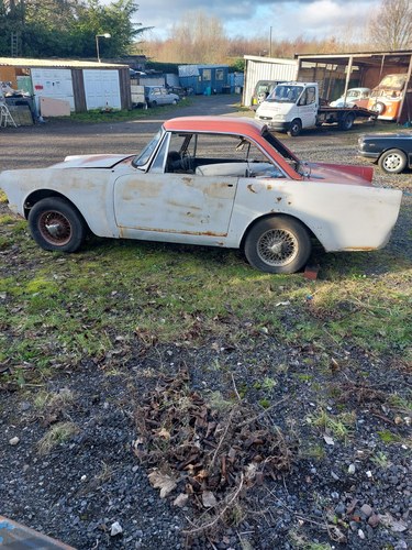 1965 sunbeam alpine. It is a unfinished project 98% complete SOLD