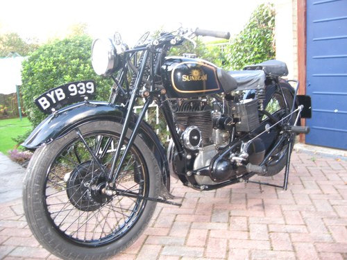 1936 Sunbeam Lion long stroke 492cc side Kaufen Bei