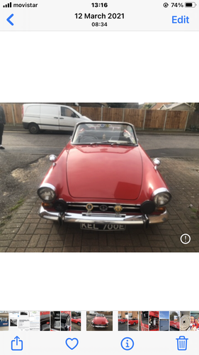 1967 Sunbeam Alpine