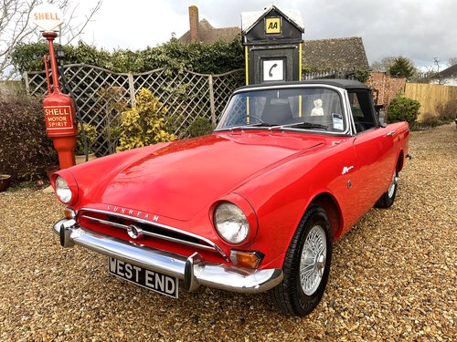 Sunbeam Alpine Mk 1V 1964 Overdrive Wire Wheels A vendre