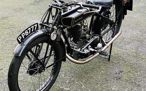 1927 Sunbeam Model 2 sports 350cc flat tank motorcycle (picture 1 of 7)