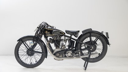 1930 Sunbeam 500cc Model 90 Racing Motorcycle