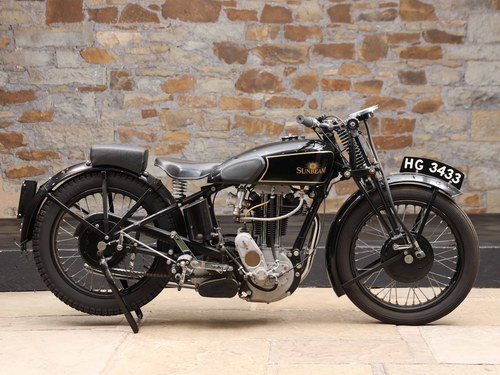 Lot 117 - 1935 Sunbeam 493cc Model 95R For Sale by Auction