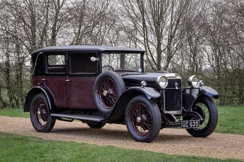 1928 Sunbeam Twenty Weymann Saloon Te koop bij veiling