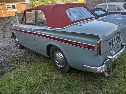 1961 Sunbeam Rapier convertible