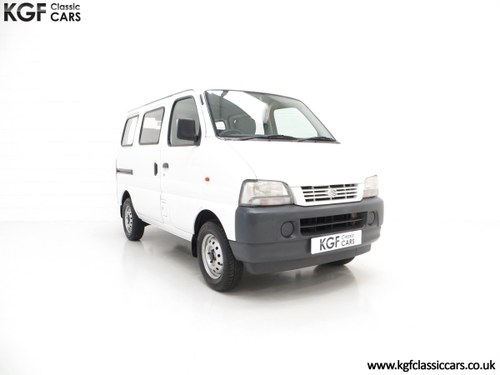 2002 A One Owner Suzuki Carry 8-seater Minibus with 35,894 Miles VENDUTO
