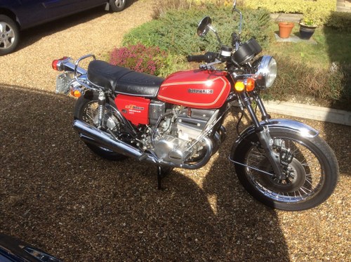 Suzuki GT550A 1976 in Candy Rose Red in VGC For Sale
