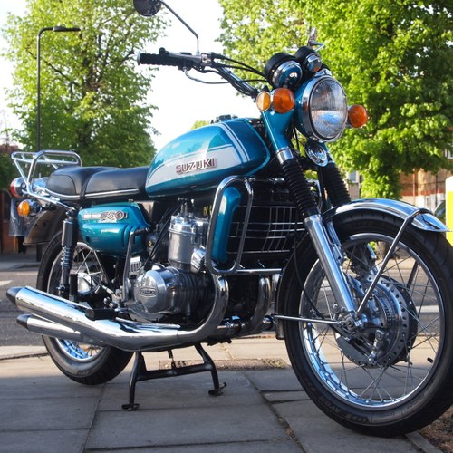 1972 Super Nice very early Suzuki GT750 J SOLD TO MARK. SOLD