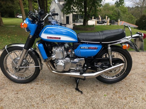 1972 GT750J Mint restored bike. SOLD