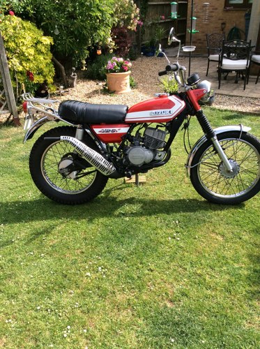 Suzuki ts125 registered new in 1972 in the uk. For Sale