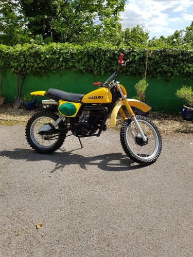 1978 Suzuki Motocross RM250 C2 Vintage For Sale