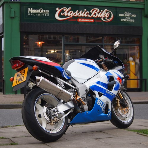 2000 Suzuki GSXR750 Y Sports Model, RESERVED FOR SCOTT. SOLD