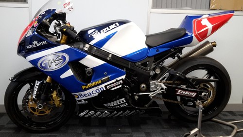A 2003 Suzuki GSXR 1000 ex-David Jefferies 06/05/20 For Sale by Auction