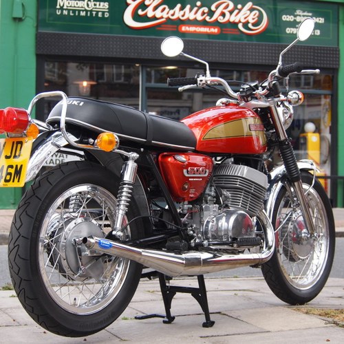 1974 Suzuki T500 In Beautiful Condition, RESERVED FOR TERRY. VENDIDO