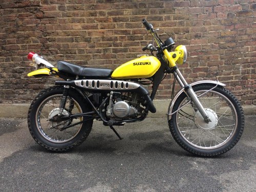 1975 SUZUKI TS250L Correct numbers with logbook. H SOLD