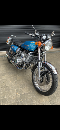 1975 gt 750 Suzuki, fully restored VENDUTO