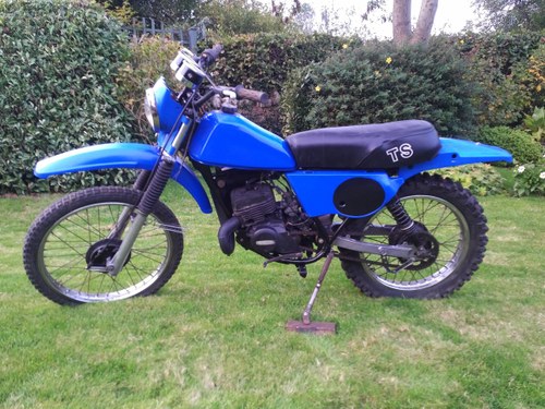1980 Classic Suzuki TS125 Spares or Repair Project For Sale