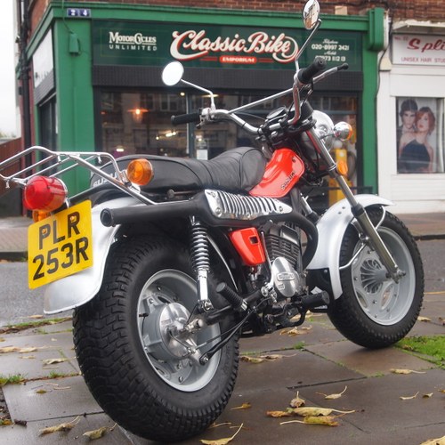 1976 Suzuki RV125 Classic. RESERVED FOR FLOYD. SOLD