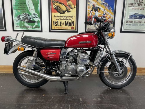 1975 Suzuki GT750A For Sale by Auction