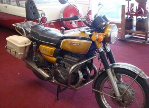 1972 Suzuki GT550 low miles one owner from new SOLD