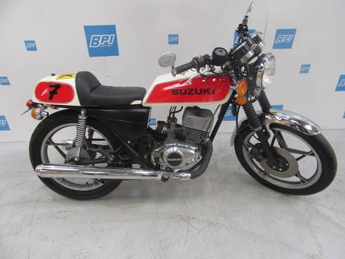 1980 Suzuki GT200 Cafe Racer For Sale By Auction In vendita