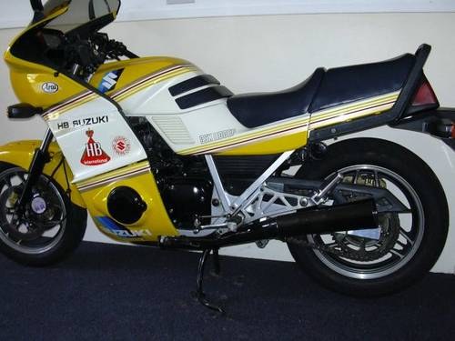 1988 SUZUKI GSX1100EFG IN HB COLOURS FROM NEW SOLD