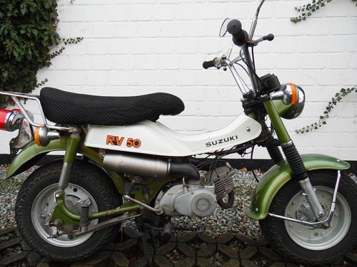 1977 Suzuki RV 50, 6500 km, 1 hp In vendita