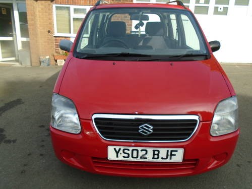 NEW MOT JUST DONE WAGON R 1300cc 2002 REG IN RED SMART £695 For Sale