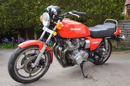 1981 Suzuki GS1000G project WITH NEW MOT! SOLD