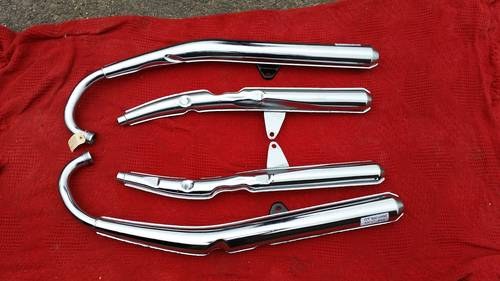 RARE - Full Set NOS Exhaust Pipes for Suzuki GT380 In vendita