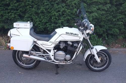 1983 Suzuki GSX 750 FP Patroller Genuine Police bike UK registere SOLD
