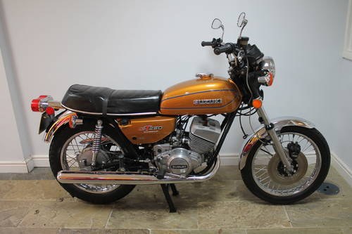 1978 Suzuki GT250 Presented in beautiful condition VERKAUFT