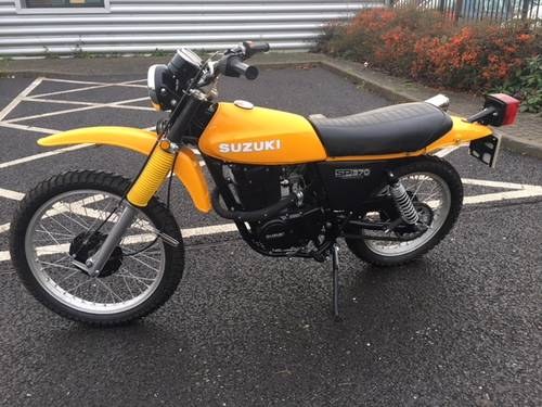 1979 Suzuki SP370  In vendita