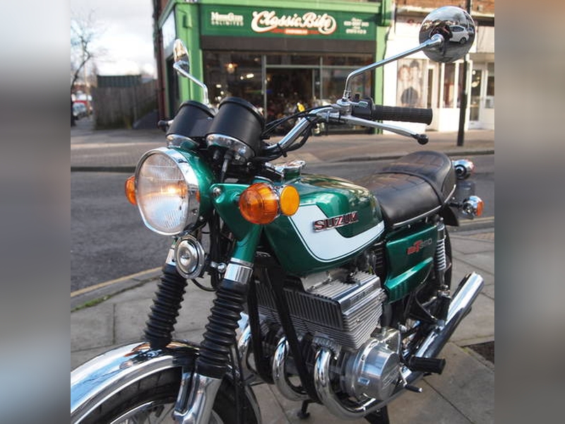 Suzuki GT380 J Model 'Ram Air Aircooled, SOLD.