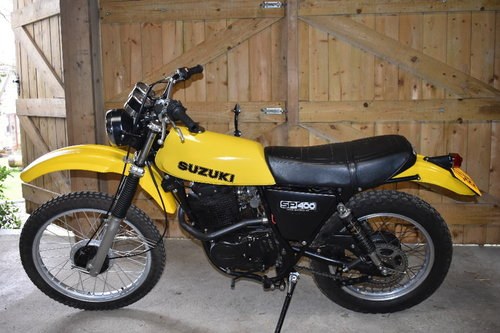 Lot 38 - A 1980 Suzuki SP400 - 02/05/18 For Sale by Auction