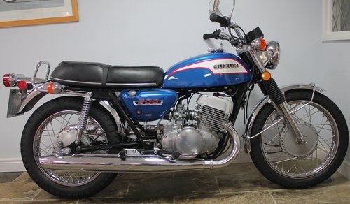1973 Suzuki T500 Titan Two Stroke Exceptional Condition VERKAUFT