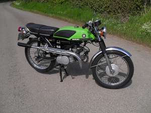 1973 Suzuki t125 stinger fying leopard For Sale (picture 1 of 11)