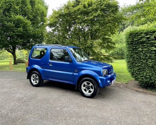 2005 Kashmir-blue! Suzuki jimny 1.3 petrol-manual-57k In vendita