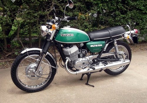 1971 suzuki T500 restored to a high standard SOLD