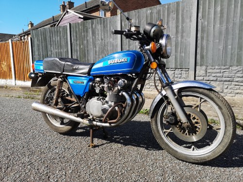1980 Original Suzuki GS550E. One previous owner, matching numbers SOLD