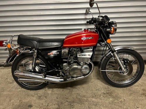 1977 Suzuki GT380 unrestored VENDUTO