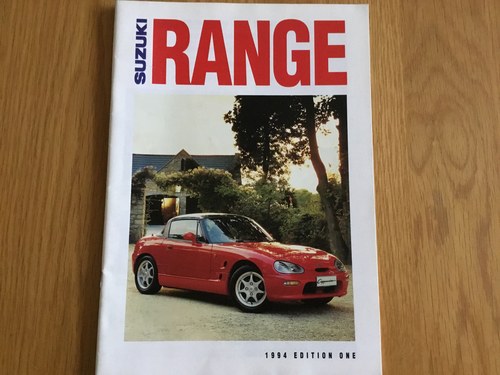 1994 Suzuki Range brochure VENDUTO