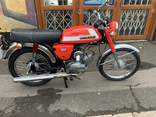FULLY RESTORED 1975 SUZUKI 100 - AS NEW For Sale