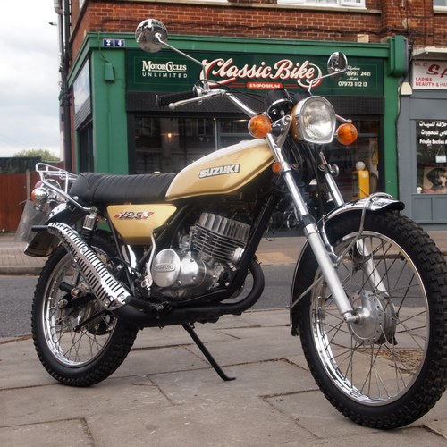 1972 Suzuki TS125 T Genuine UK Supplied Bike. RESERVED FOR CHRIS. SOLD