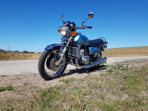 1974 Suzuki GT750L Rare L model in nice condition. Te koop